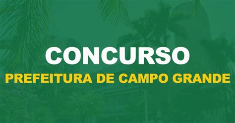 Confira Como Ser O Pr Ximo Concurso Semed De Campo Grande Para Professor