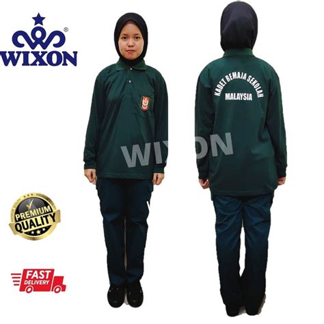 Baju Uniform Tkrs Sekolah Rendah Perempuan Tunas Remaja Sekolah