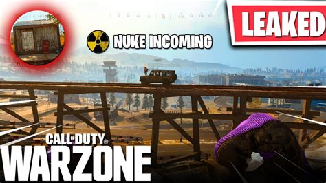 LIVE NUKE EVENT IN WARZONE LEAKED Train Nuke Stadium And More