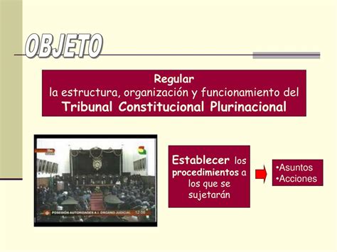 Ppt Ley Del Tribunal Constitucional Plurinacional Powerpoint