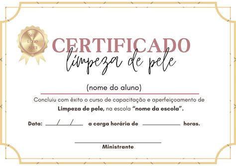 Certificado De Conclus O De Curso Personalizado Elo