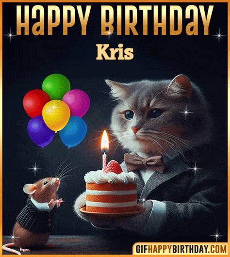 Happy Birthday Kris GIF Images