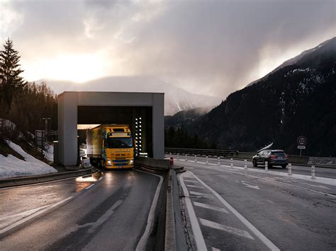 Mont Blanc tunnel for The New York Times on Behance