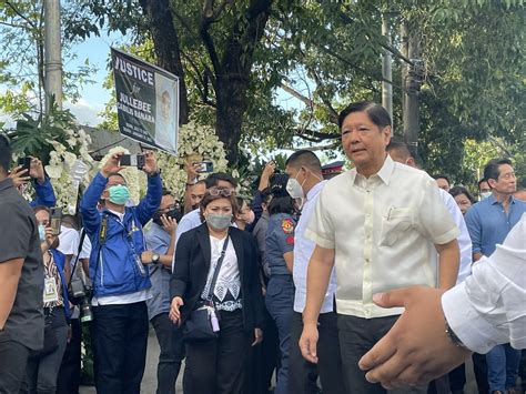 ABS CBN News On Twitter LOOK President Ferdinand Marcos Jr Visits