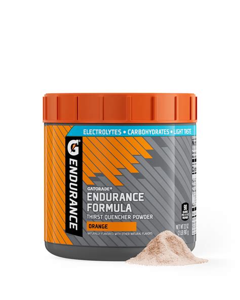 Endurance Formula Orange Powder (32 oz) | Gatorade Official Site