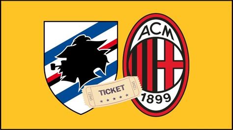 Sampdoria Milan biglietti stadio disponibilità e prezzi