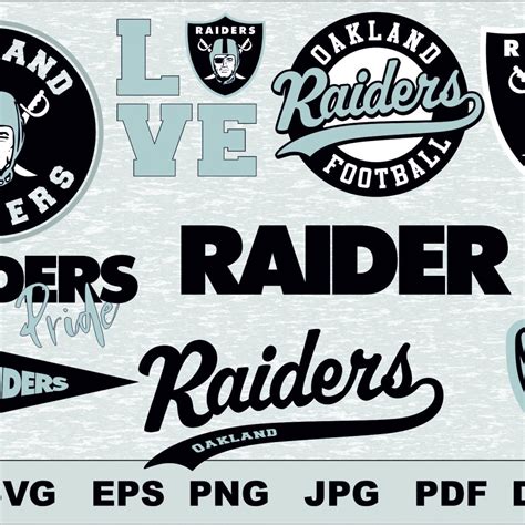 Oakland Raiders Svg Logo Silhouette Studio Transfer Iron On Cut File