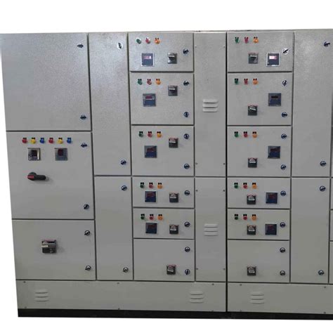 Three Phase Mild Steel Electric Control Meter Panel Board Operating