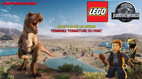 LEGO Jurassic World Trophées Succès Objets dans le miroir YouTube