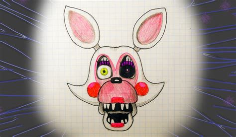 How To Draw Fnaf Mangle