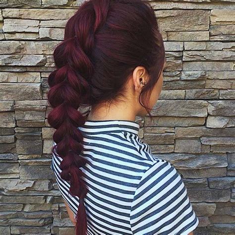 43 Burgundy Hair Color Ideas And Styles For 2019 Stayglam