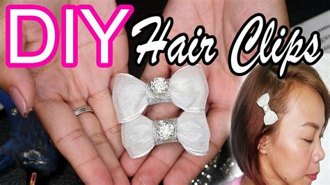 Easy And Quick Diy Hair Clips Youtube