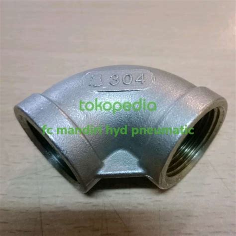 Jual Knee Elbow Stainless Ss Inch Drat Dalam Stainless Steel