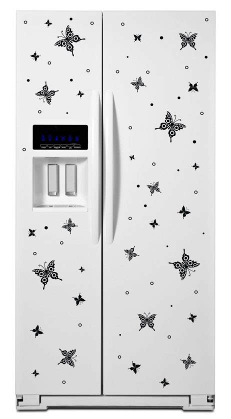 Vinyl Wall Decals Refrigerator Design Decal 35