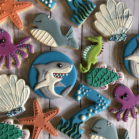 Under The Sea Sugar Cookies Sugar Cookie Cookies