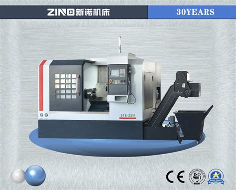 Tc40l Slant Bed Cnc Lathe With Power Turret Turning And Milling Machine China Cnc Lathe And