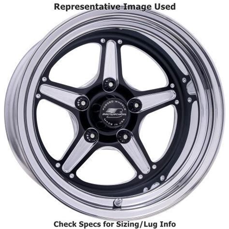 Billet Specialties S0955 Street Lite 15 X10 Wheel 5x4 50 Bolt Pattern Black Ebay