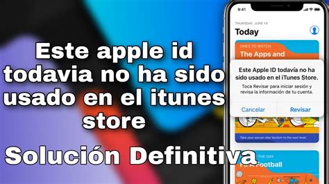 Este Apple ID todavía no ha sido usado en el iTunes Store SOLUCIÓN