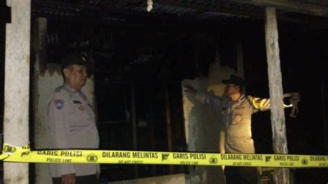 Satu Unit Rumah Di Sabak Ilir Terbakar Penyebabnya Diduga Kabel Listrik