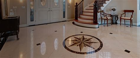 marble-floor-living-room | Excel Stone and Tile Care