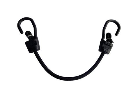 Keeper Ultra Black Bungee Cord In L X In Pk Pack Of