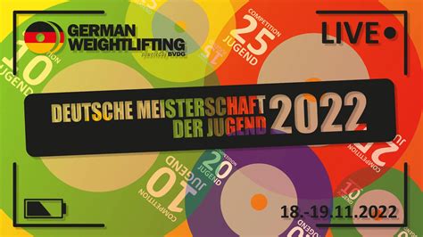 Deutsche Meisterschaft Der Jugend 2022 Tag 2 Video