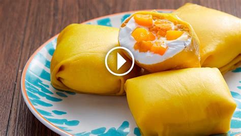 Mango Crepes Recipe, Crepe Skin, Crepe Ingredients, Egg Yellow, Soya Bean, Afrikaans Quotes ...