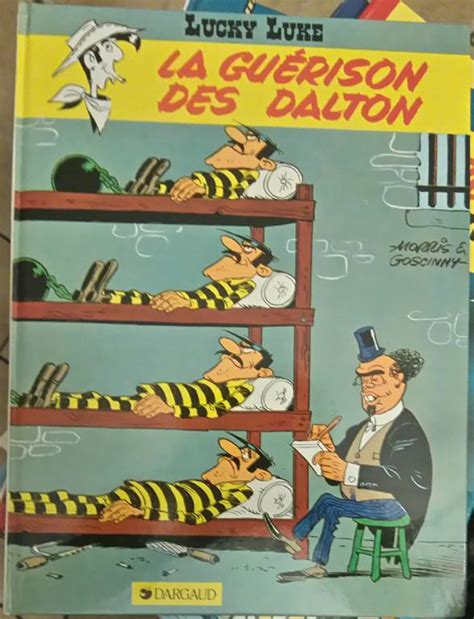 BD LUCKY LUKE LA GUÉRISON DES DALTON EO 1975 Puces Privées