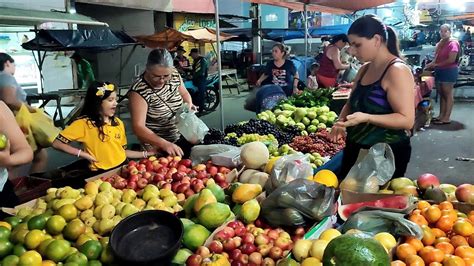 FEIRA LIVRE A NOITE EM CACIMBA DE DENTRO PB MUITAS FARTURAS NA NOSSA