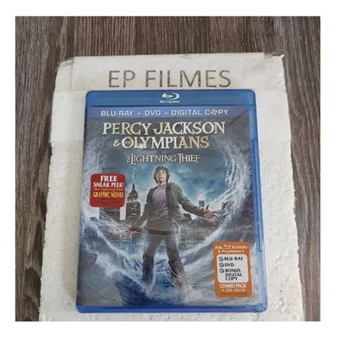 Blu Ray Percy Jackson E O Ladrão De Raios Dub leg Lacrado Shopee