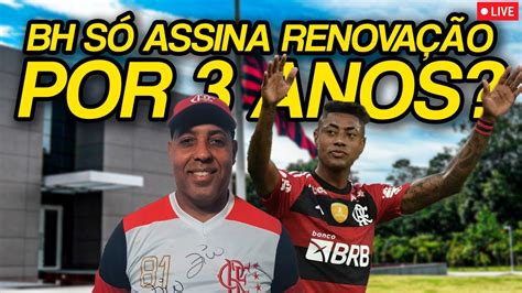 Bruno Henrique S Assina Renova O Por Anos Youtube