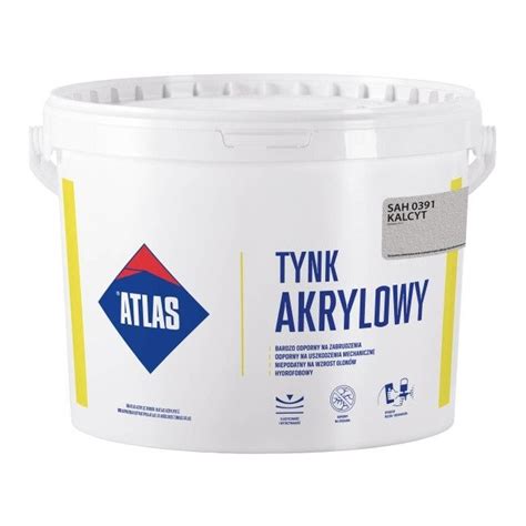 Tynk Akrylowy Atlas SAH 0391 Kalcyt 25 Kg Tynki Elewacyjne Castorama