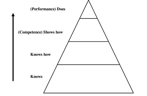 Miller's pyramid 3 . | Download Scientific Diagram