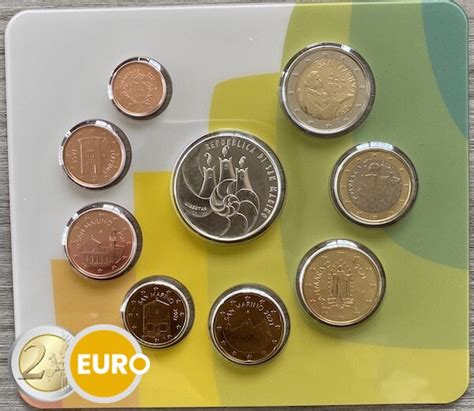 Serie De Euro BU FDC San Marino 2021 5 Euros Biodiversidad