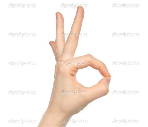 Ok Hand Logo