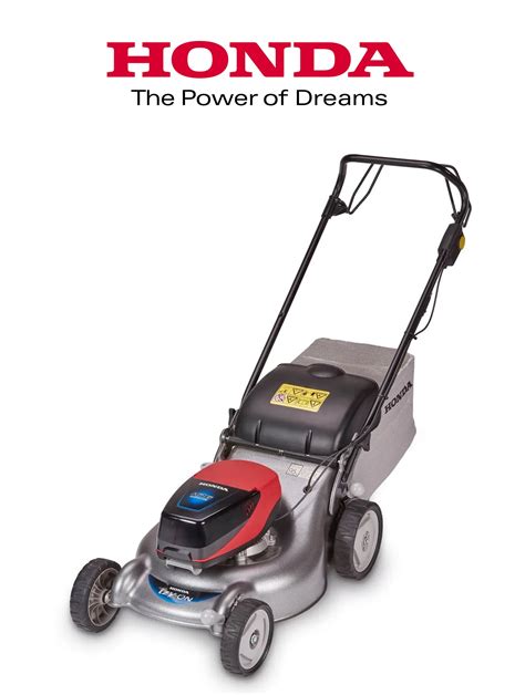 Honda Hrg Xb Seea Battery Powered Lawnmower Solo Hrg Xb Seea