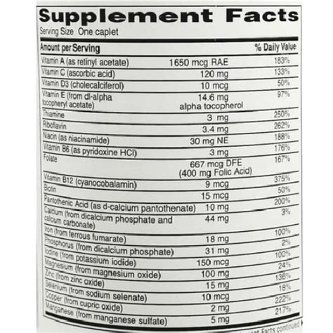 Therems Multivitamin Supplement 130 Count — Mountainside Medical Equipment