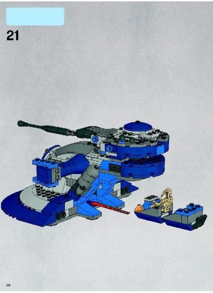 Voir l'instruction LEGO® 8018 Armored Assault Tank (AAT) - Instructions ...