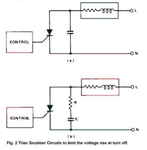 Understanding Triac Snubber Network Calculations Homemade Circuit