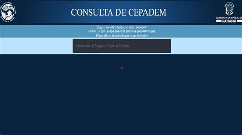 Mef Habilita Sistema De Verificaci N Para Consultas Sobre Cepadem