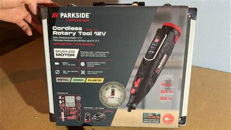 Parkside Performance Cordless Rotary Tool 12v PPFBSA 12 A1 Parkside