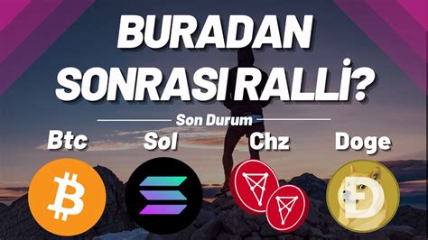 Buradan Sonras Ralli Bitcoin Genel Borsa Solana Chiliz