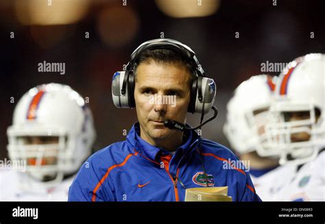 Dezember Kopf Florida Gators Fu Ball Trainer Urban Meyer