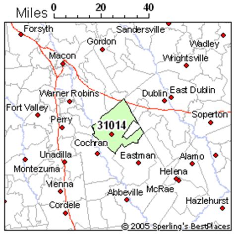 Best Place to Live in Cochran (zip 31014), Georgia