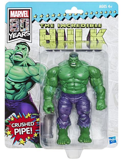 Marvel Legends Hulk Retro Classic Th Anniversary Figure Serie