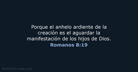 3 de febrero de 2023 Versículo de la Biblia del día RVR95 Romanos