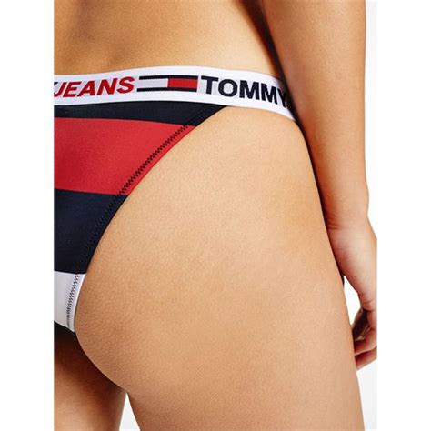 Tommy Hilfiger High Leg Cheeky Bikini Bottoms One Piece Swimsuits