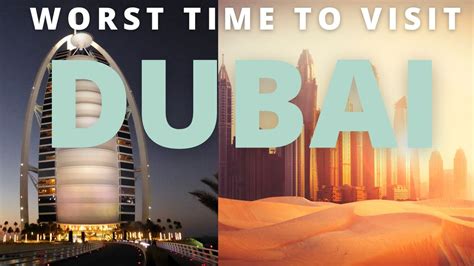 Worst Time To Visit Dubai