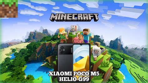 Minecraft Xiaomi Poco M5 Helio G99 YouTube