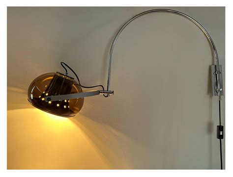 Dijkstra Mushroom Wall Lamp Arc Lamp Dutch Design Space Age Mid